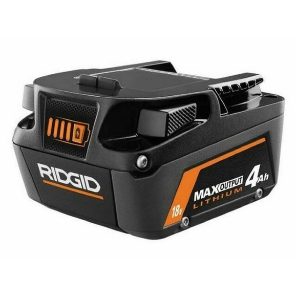 RIDGID  18V 4.0 Ah MAX Output Lithium-Ion Battery - Picture 2 of 8